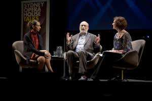 Consule Greppi (interprete), Carlo Petrini e Joanna Savill