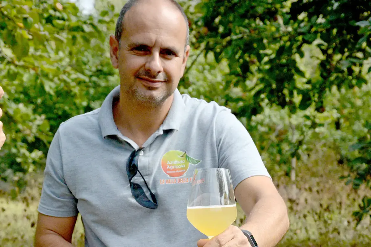 Simone Rolandi L'Oltrep&ograve; riscopre il sidro grazie all'Azienda agricola Valle della Frutta