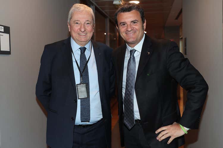 Ugo Ravanelli e Gian Marco Centinaio (Sigep, in 200mila alla 40&ordf; edizione Crescono i visitatori stranieri,  2%)