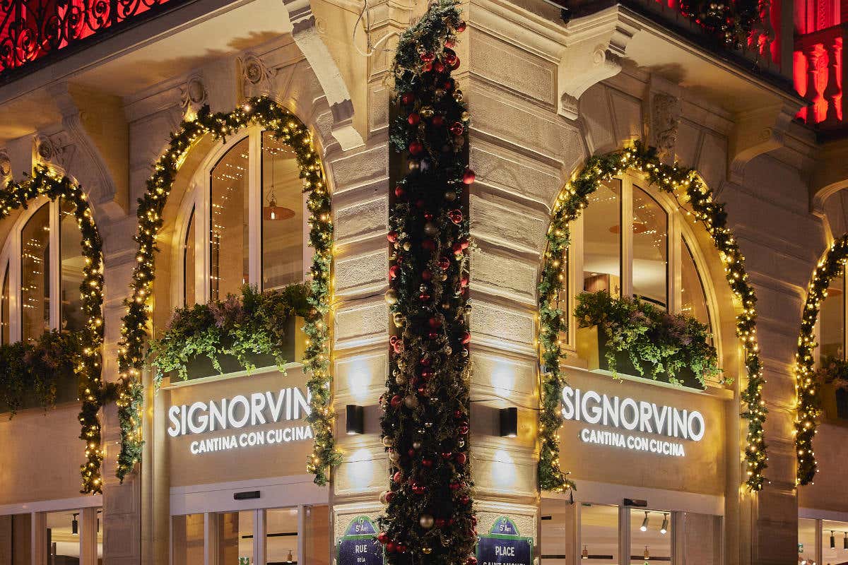 Signorvino apre a Parigi (dopo Praga) con tre piani in Place Saint Michel