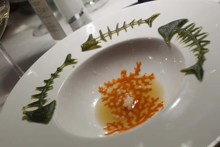 Il mare che vorrei di Franco Aliberti (Con Singerie, la cucina etica entra al ristorante Il Salmoriglio)