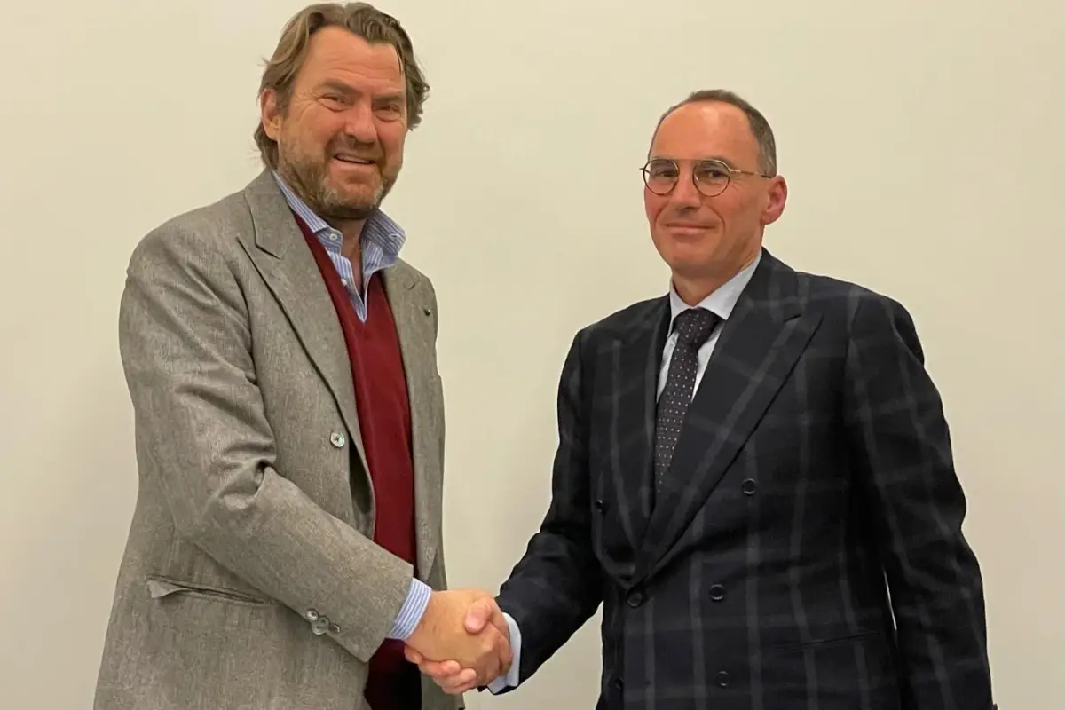 Da sinistra Bernab&ograve; Bocca di Federalberghi e Alberto Granzotto di Faita-Federcamping 