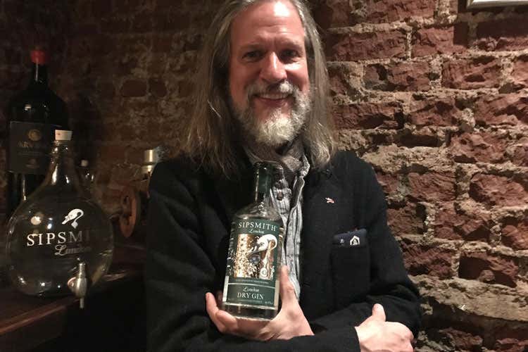 Jared Brown (Sipsmith, il gin &egrave; a Londra dopo 2 secoli Il guru Jared Brown lo porta a Milano)