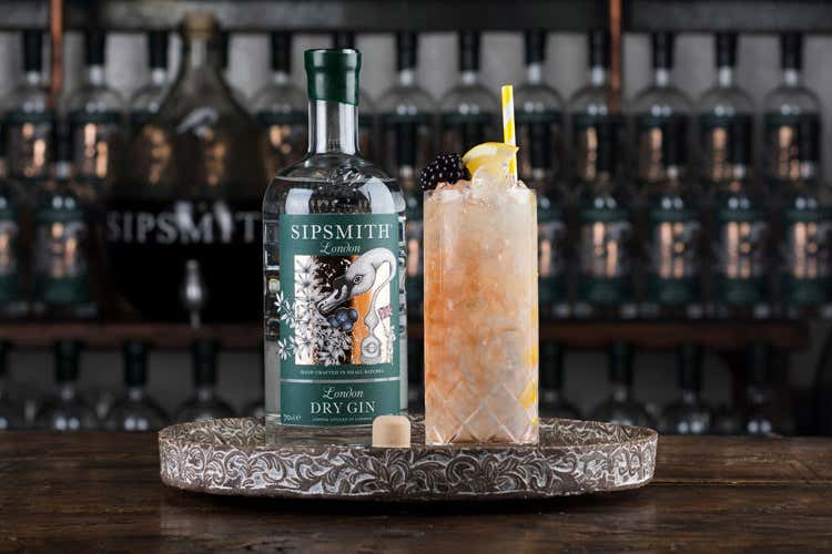 Una delle tre versioni di Sipsmith Gin (Sipsmith Gin, il London Dry artigianale in tre varianti)