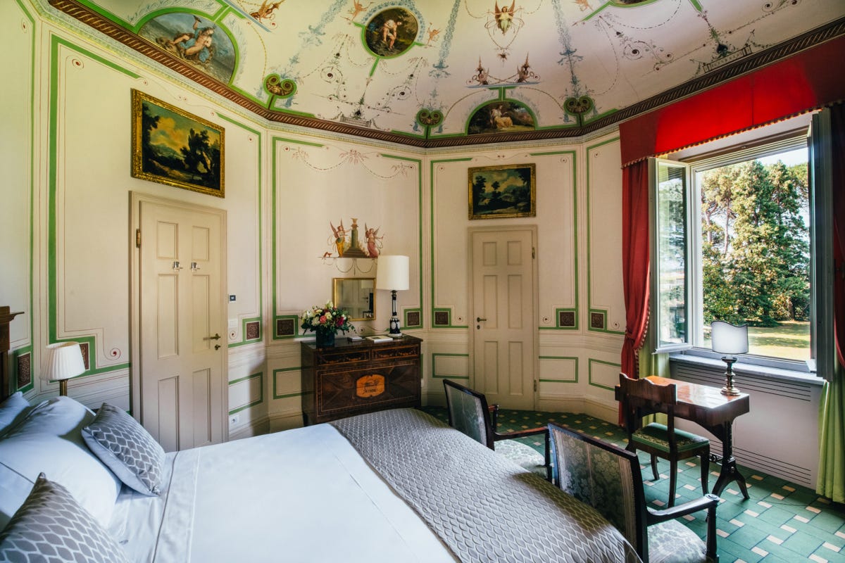 La camera Sirene Villa Abbondanzi relax e gusto in pieno stile romagnolo