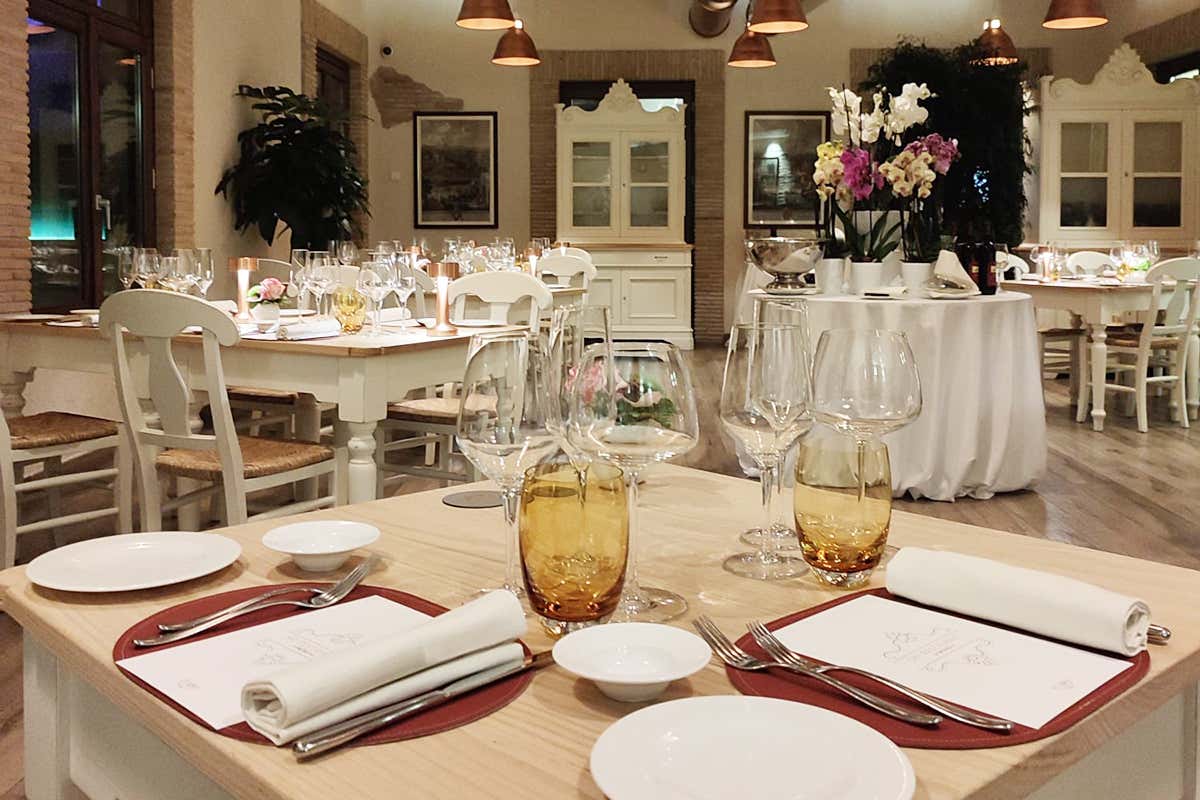 Sky Blu Restaurant Allo Sky Blu Restaurant dell'Aleph Rome Hotel il nuovo menu di Carmine Buonanno