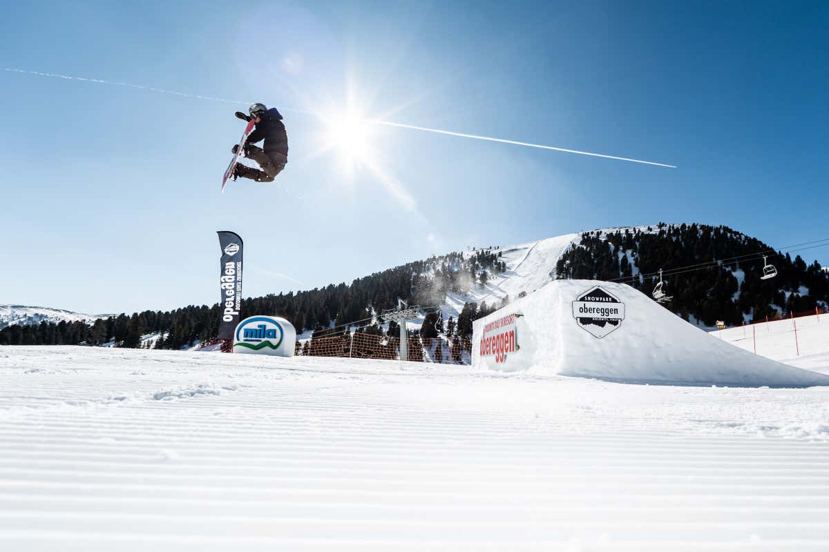 Carezza e Obereggen, il paradiso dello snowboard nel cuore delle Dolomiti