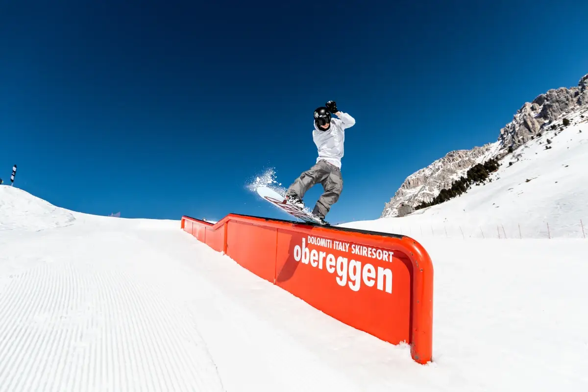 Carezza e Obereggen, il paradiso dello snowboard nel cuore delle Dolomiti