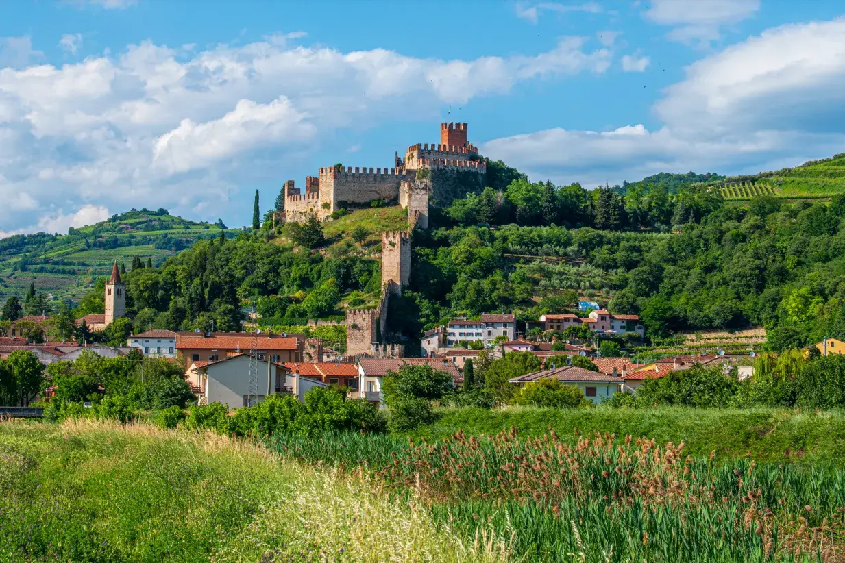 Veduta di Soave Soave &egrave; il &ldquo;Borgo dei Borghi 2022&rdquo;