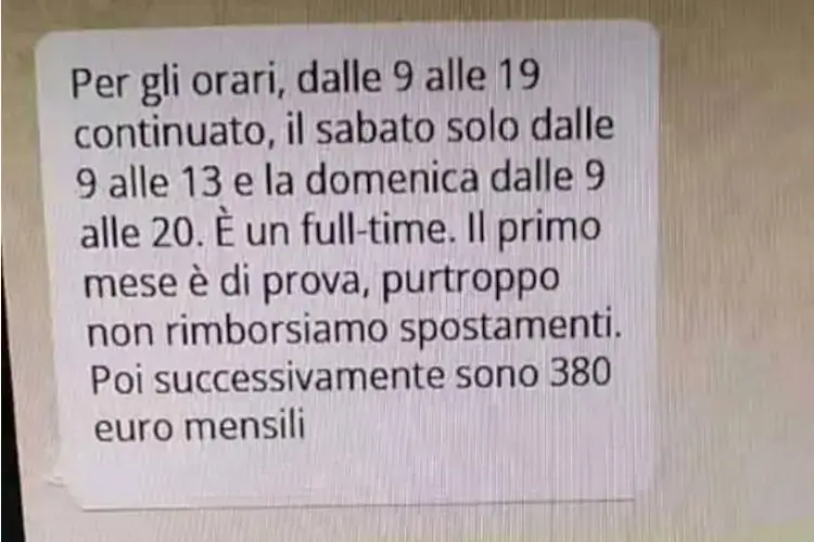 Fare il cameriere a 1,4 euro l'ora? Il caso estreme che fa fa riflettere su cosa sta accadendo