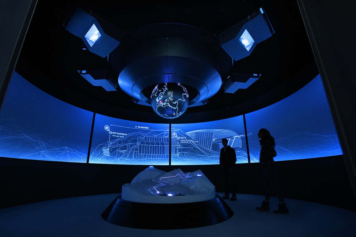 007 Elements, interno. Foto: Kristopher Grunert Valle dell’Ötztal, estate in montagna tra mummie, bici e agenti segreti