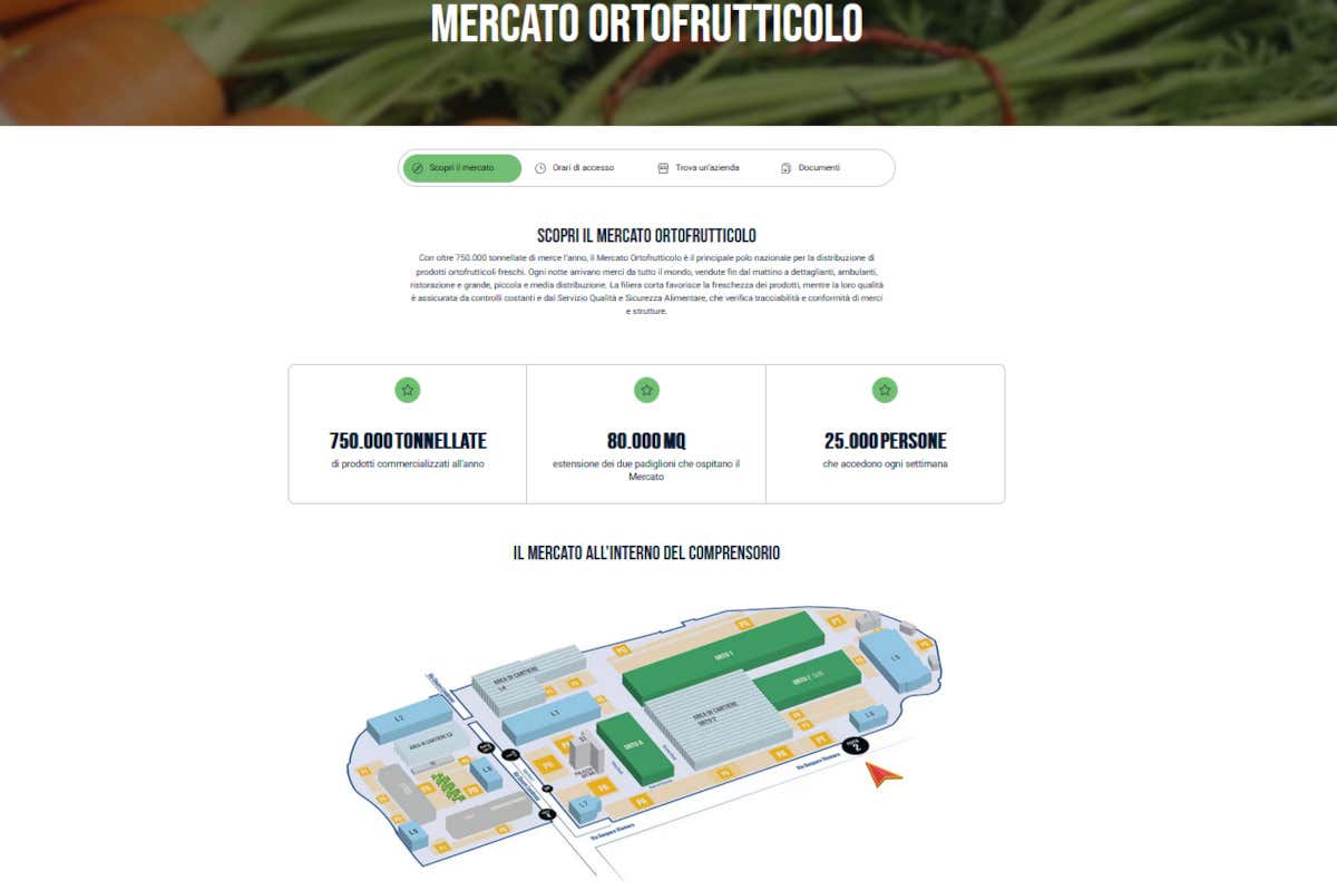 Nuovo sito web. Ecco come cambia l’esperienza al Mercato Alimentare di Milano Nuovo sito web. Ecco come cambia l’esperienza al Mercato Alimentare di Milano