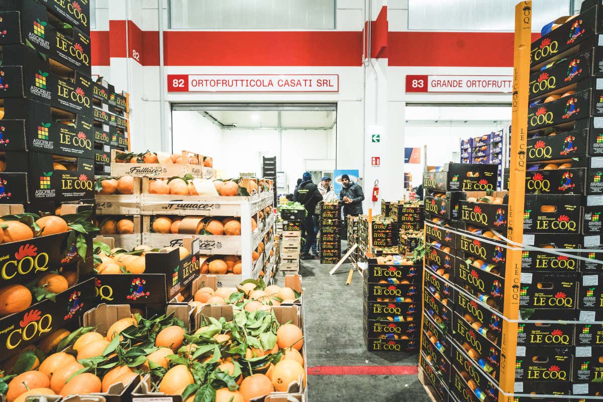 Il nuovo padiglione ortofrutta segna la svolta di Sogemi, hub del cibo in Europa