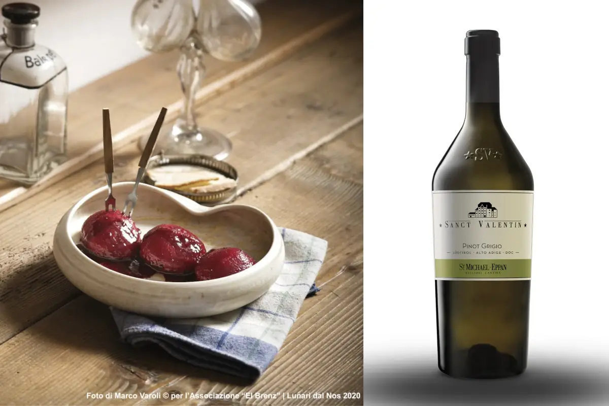 La ricetta di Mattia Sicher e il Pino Grigio Sanct Valentin Tornano i &ldquo;Sogni estivi&rdquo;, ricette d&rsquo;autore e vini della Cantina San Michele Appiano