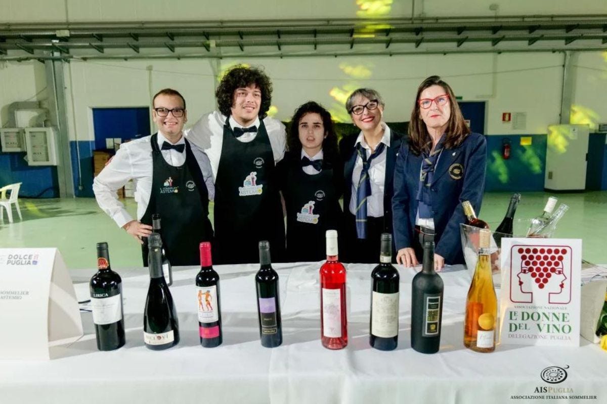 Sommelier Astemio, grazie ad Ais Puglia il vino è strumento di inclusione