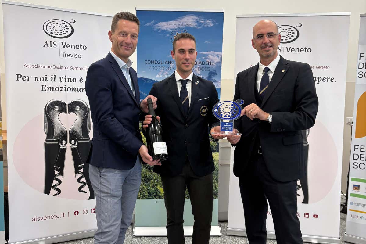 Marco Curini miglior sommelier del Conegliano Valdobbiadene Prosecco Superiore Docg 2025 Marco Curini miglior sommelier del Conegliano Valdobbiadene Prosecco Superiore Docg 2025