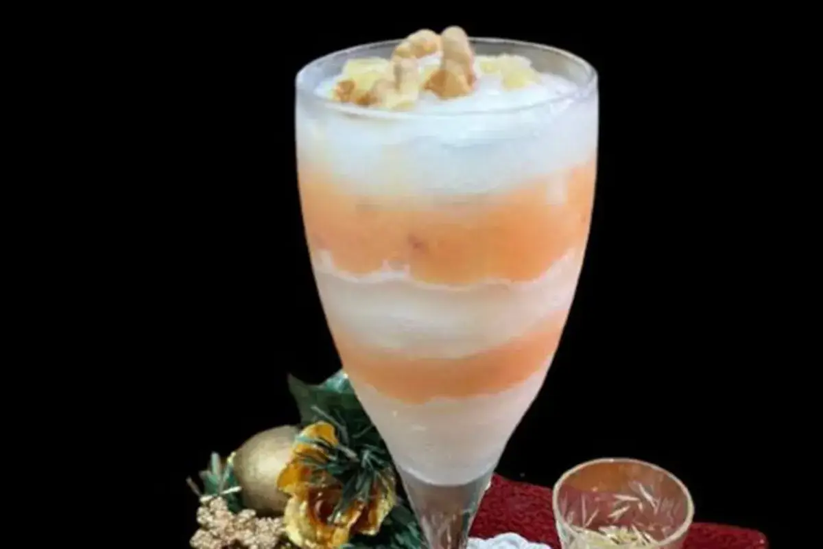 Sorbetto di limone alla mela cotogna