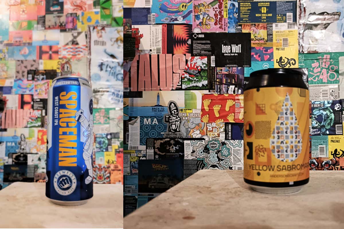 Da sinistra Beershop e Yellow Sottocasa Beershop, Roma Capitale delle “bionde”