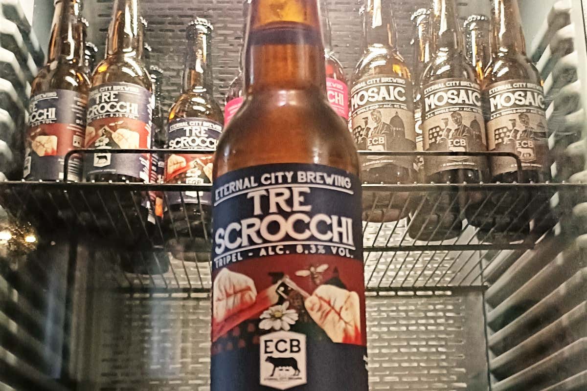 La birra Tre Scrocchi Sottocasa Beershop, Roma Capitale delle “bionde”