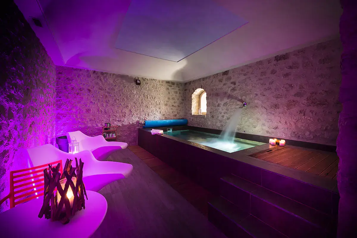 La Spa di Borgo Campello (Credits: Petrucci) Fra cucina e avventura, Borgo Campiello fa rivivere il Medioevo