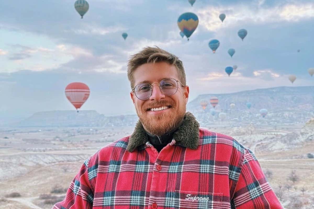 Riccardo Dose, content creator e uno dei proprietari di Space Patty Burger