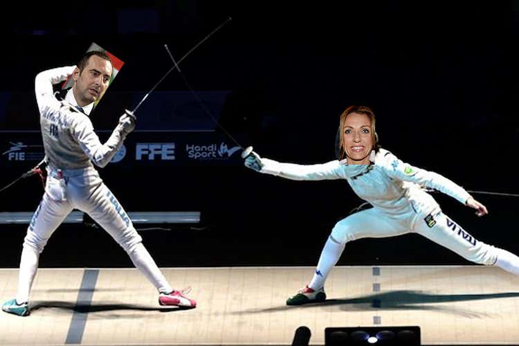 Il duello impari Spadafora-Vezzali Spadafora che critica Vezzali Una barzelletta tutta italiana Il duello impari Spadafora-Vezzali Spadafora che critica Vezzali Una barzelletta tutta italiana