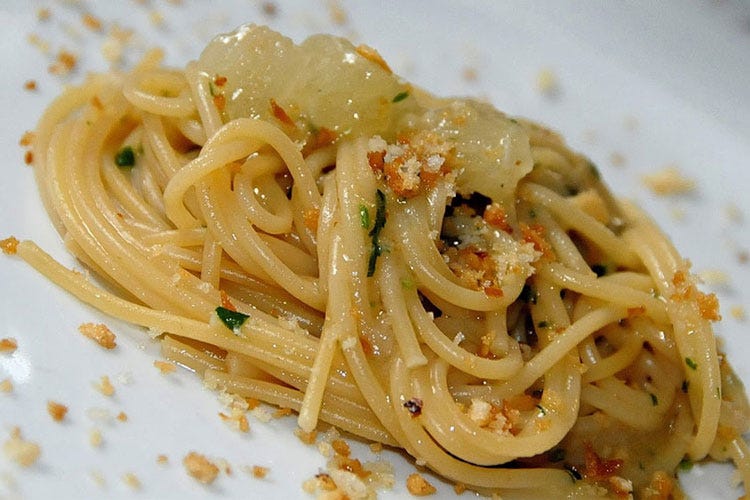 Un piatto di spaghetti alla Colatura di alici - La Colatura di alici di Cetara è Dop Produzione al via da settembre