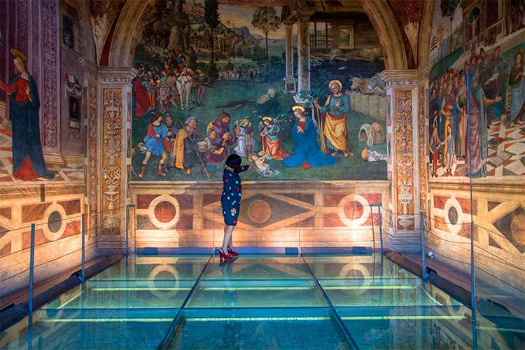 Chiesa di Santa Maria Maggiore, cappella Baglioni - La storia del borgo di Spello racchiusa tra balconi fioriti e ulivi