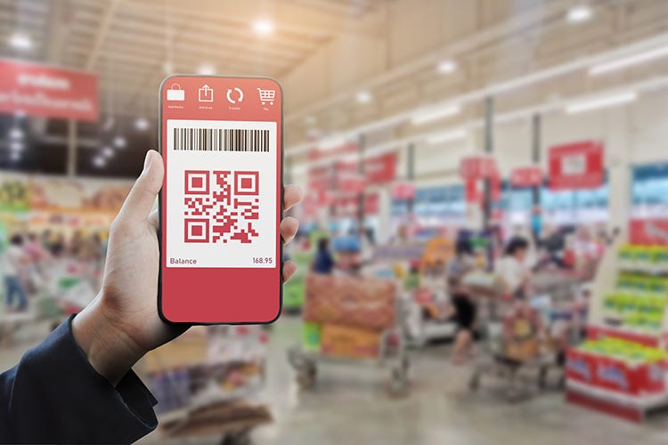 Già oggi la scansione del codice a barre via smartphone indica come riciclare un package La spesa dei nuovi consumatori tra qr code e app per l’ambiente
