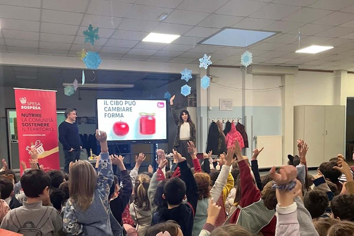 Fondazione Lab00 ETS ha promosso un’attività educativa presso la Casa dei Bambini - Scuola Montessori a Milano spreco