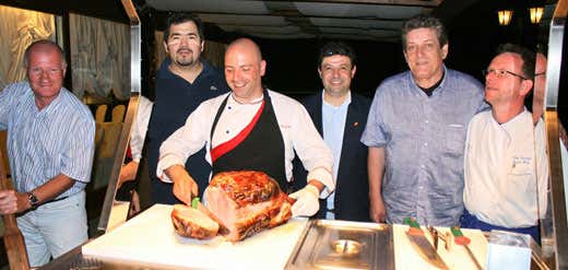 Da sinistra, Gianfranco Lazzaroni, Fabrizio Camer, Matteo Breda, Santo Manetta, Roberto Benussi e Daniel Facen Da sinistra, Gianfranco Lazzaroni, Fabrizio Camer, Matteo Breda, Santo Manetta, Roberto Benussi e Daniel Facen