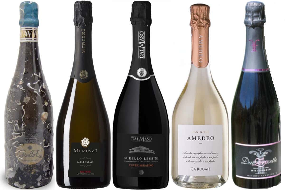 Dieci spumanti per un brindisi alternativo. Anche sott'acqua! Dieci spumanti per un brindisi alternativo. Anche sott'acqua!