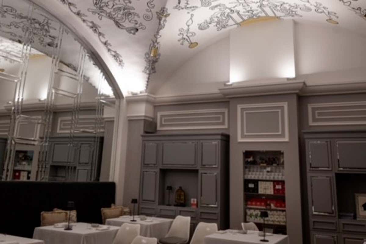 Uno scorcio del locale Marco Stabile torna in cucina con 3 menu. Ma c'&egrave; un nuovo progetto in arrivo...