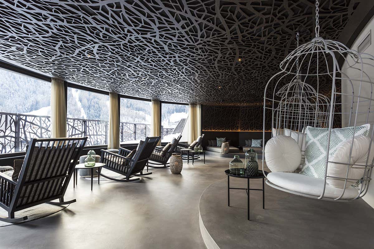 Stanza del silenzio L’après-ski che cura l’anima? Al Silena di Valles