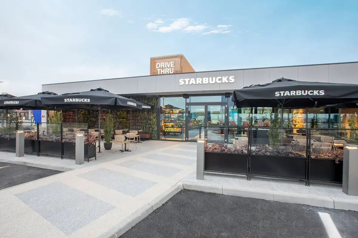 Il nuovo Starbucks di Erbusco Dalla partnership tra Percassi e Q8, ecco uno Starbucks ad Erbusco
