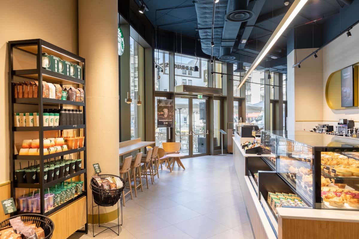 Starbucks apre al WaltherPark di Bolzano il 50&deg; bar in Italia