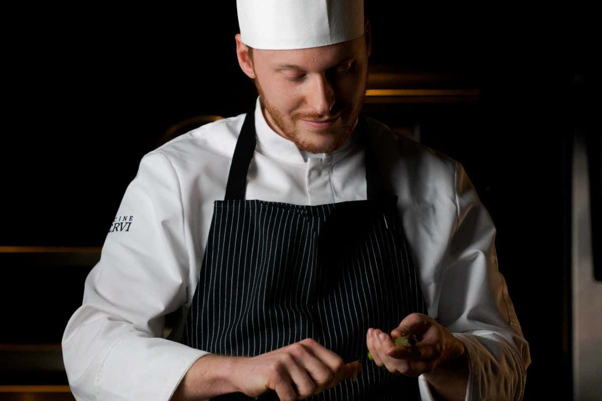 Stefano Battaini (foto Cucine Nervi) Stefano Battaini alla guida di Cucine Nervi a Gattinara