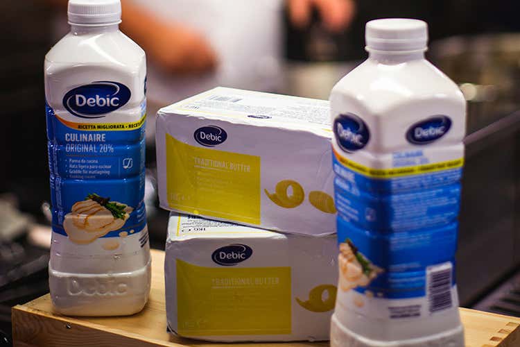 Panna Culinaire e Burro Debic conferiscono grande valore aggiunto ed elevato contenuto di servizio alla quotidianit&agrave; in cucina (Per Stefano Rota la cucina &egrave; tradizione e genuinit&agrave;)