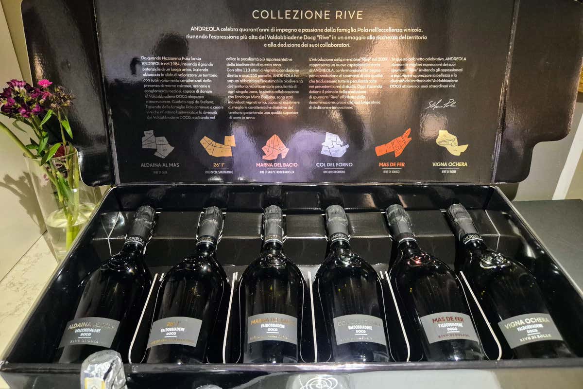 Le Rive di Andreola: sette interpretazioni del Valdobbiadene Docg Le Rive di Andreola: sette interpretazioni del Valdobbiadene Docg
