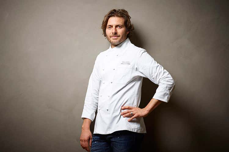 Giuliano Baldessari (La stella di Aqua Crua oscilla tra gusto e provocazione)