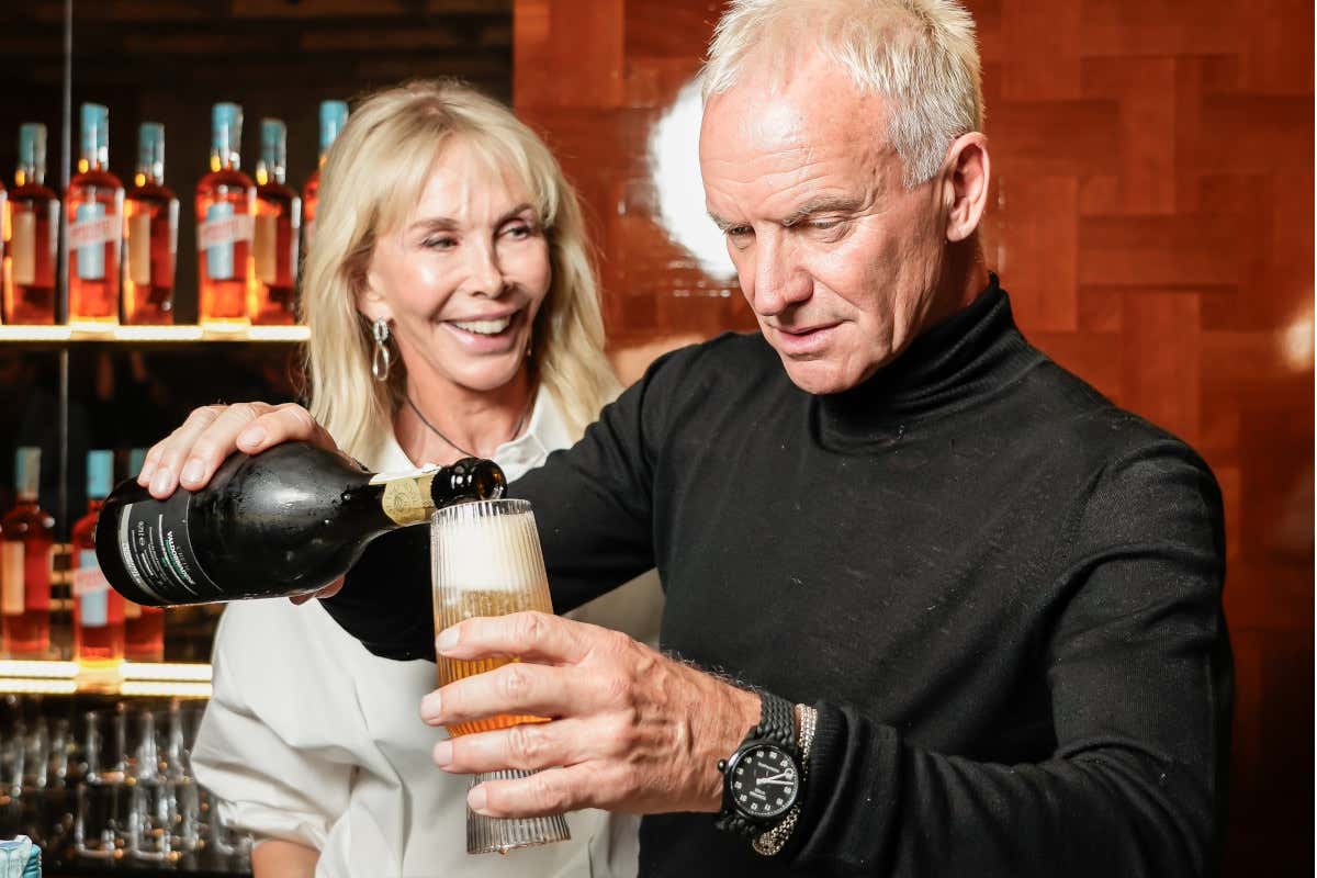 L'Amante di Sting è un amaro realizzato con Riccardo Cotarella