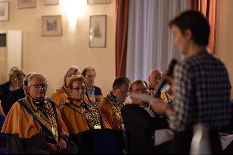 Un momento del seminario sullo stoccafisso norvegese (Lo stoccafisso conquista l&rsquo;Italia Parte la sfida dei supermercati)