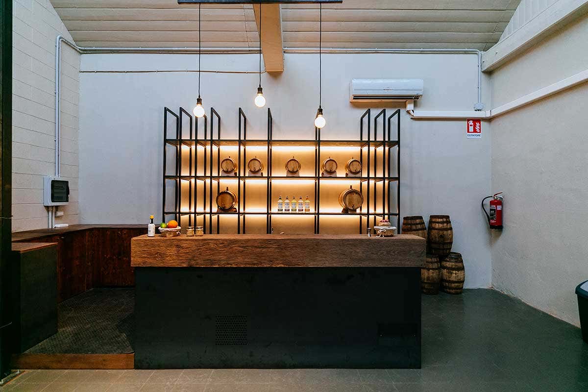 La sala degustazioni Dalla birra ai distillati, Strada Ferrata innova con la linea spirits New Make