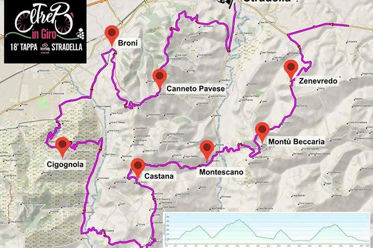 La 18 tappa del Giro d'Italia - Il Giro d'Italia arriva a Stradella L'Oltrep&ograve; prepara l'accoglienza