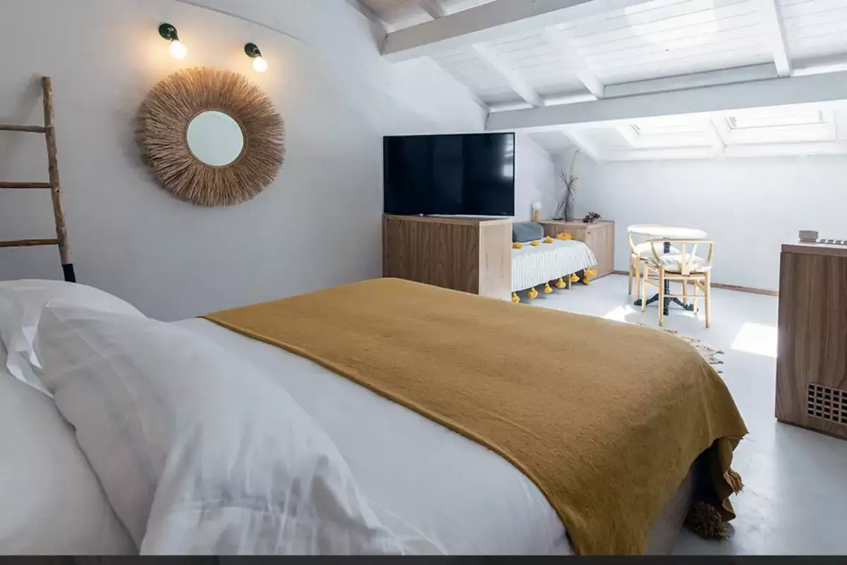 Un particolare della suite Sole Residenza Santa Lucia: cucina e ospitalit&agrave; di charme fuori Roma