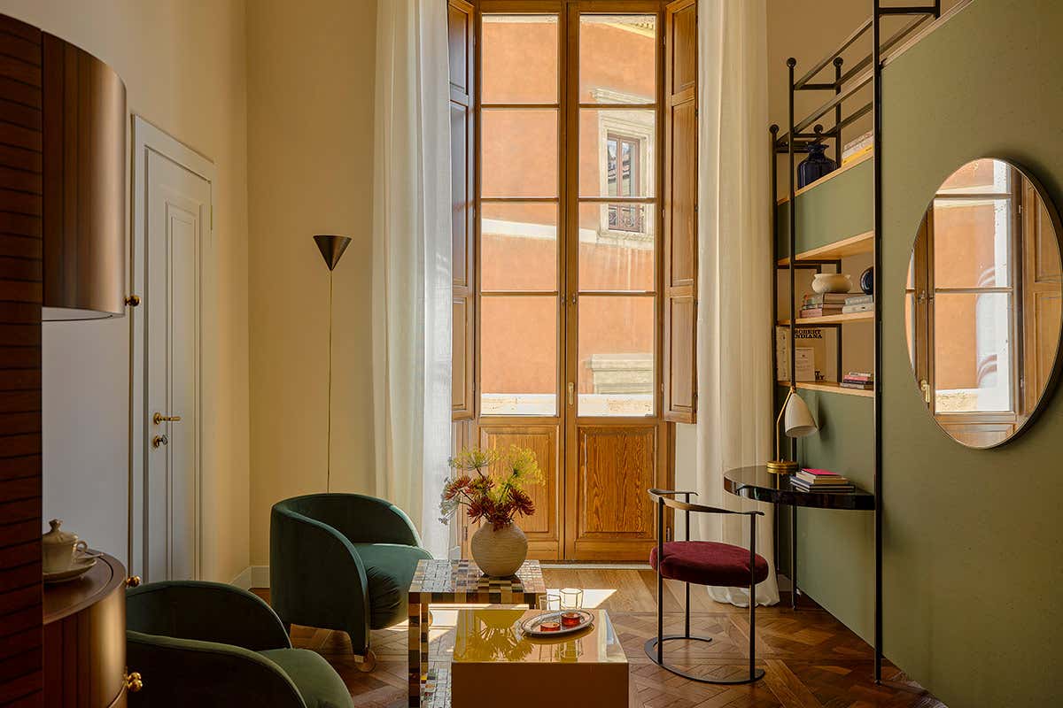 Il palazzo che a Roma respirava libri e ora offre bellezza e buona gastronomia