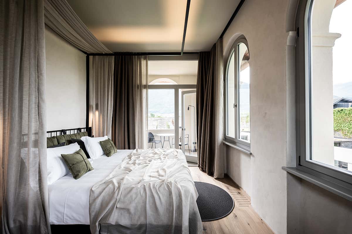 Suite Loggia. Foto: Alex Filz L’Arx Vivendi si impara soggiornando in un monastero… di design