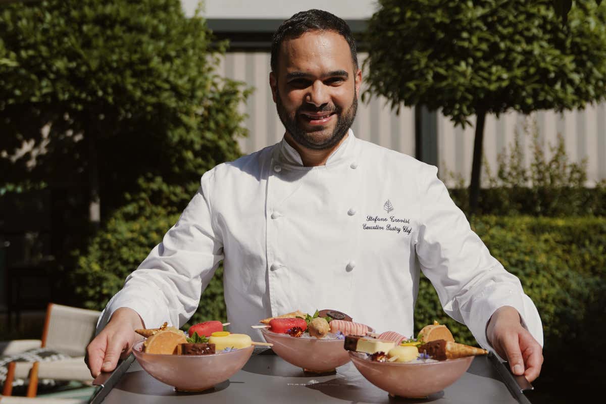 Il pastry chef Stefano Trovisi