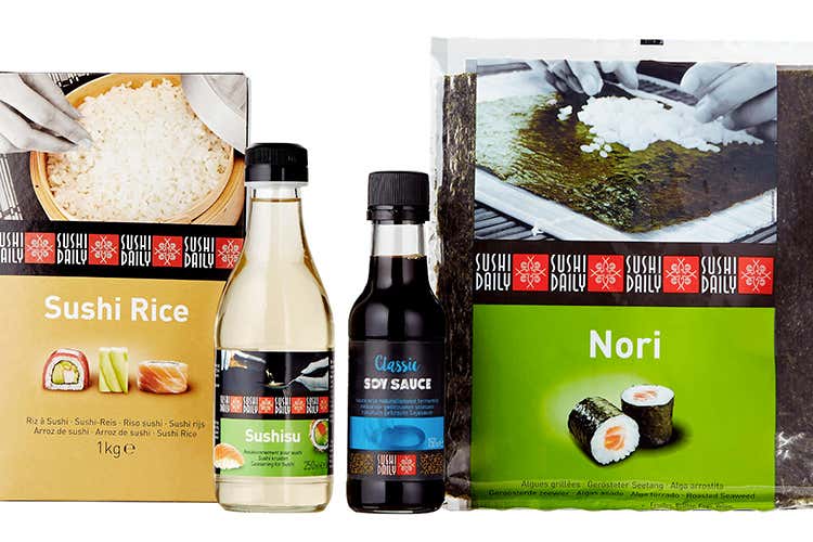 I prodotti di Sushi Daily nei supermercati italiani - Prodotti di qualit&agrave; e video-tutorial per cucinare il sushi a casa