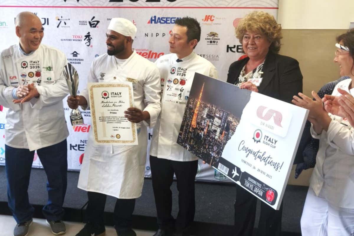 Gianni Fernando, vincitore della prima Italy Sushi Cup nel 2025